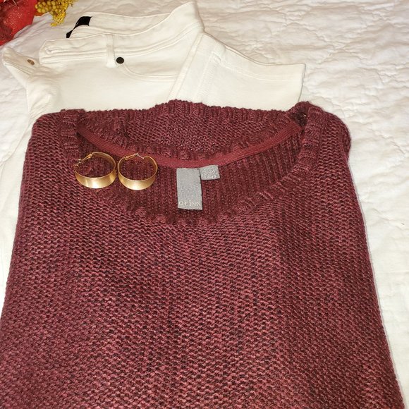 Quinn Scoop Neck Sweater - Picture 1 of 5